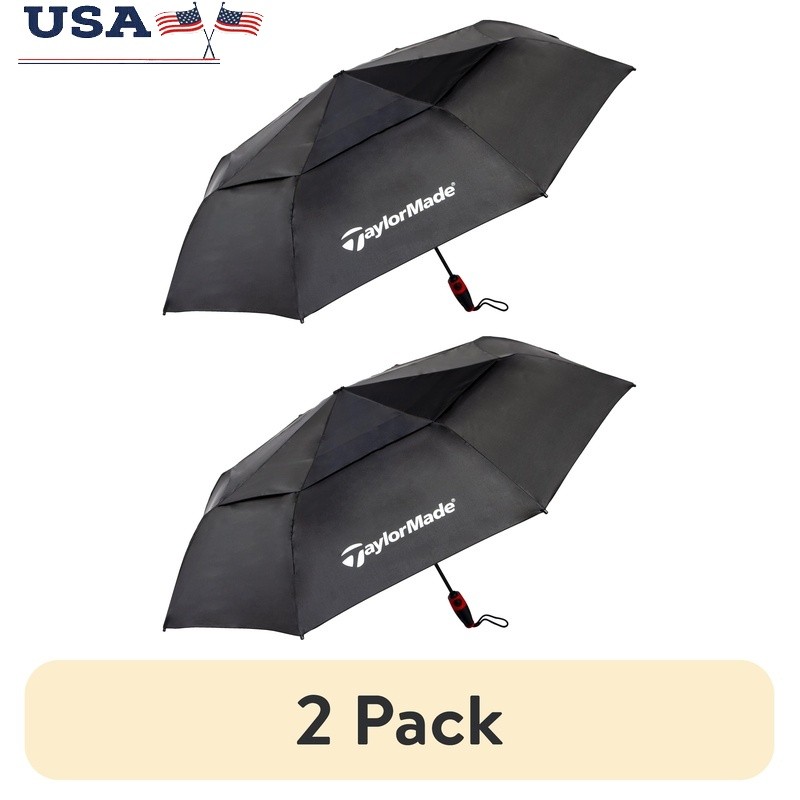 Windproof Golf Umbrella Compact Lightweight 75 mph Resistance Ergonomic Handle