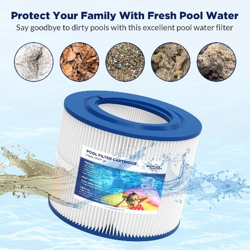 2 Pack PBF40M Spa Filter, PBF40 Hot Tub Filter Replacement, Compatible with Plea