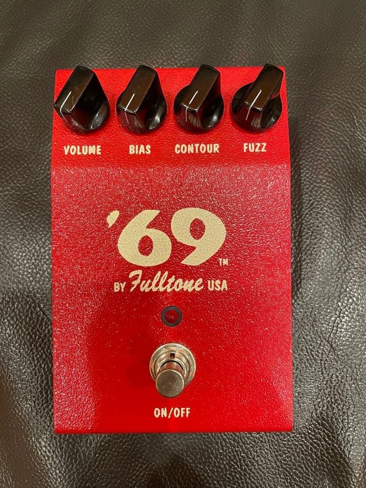 Fulltone '69 Fuzz Effects Pedal Red