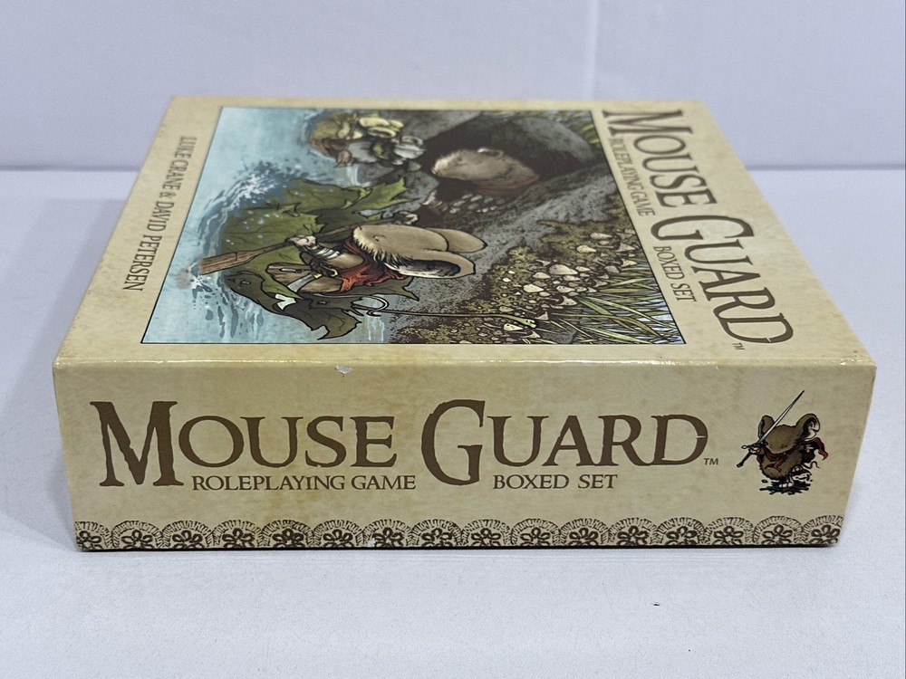Mouse Guard Roleplaying Game Boxed Set Luke Crane & David Petersen