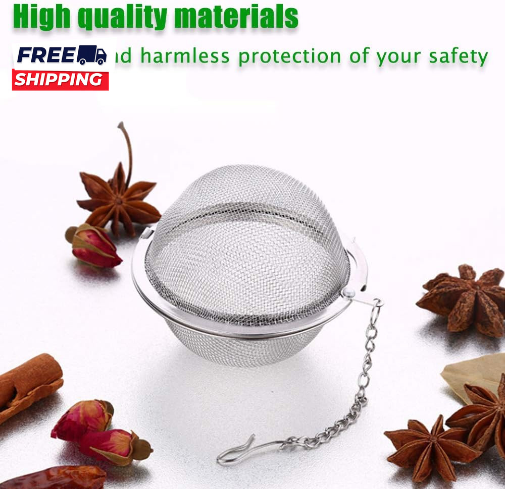 Tea Steeper 2Pcs Mesh Tea Infuser Premium Tea Filter Tea Interval Diffuser