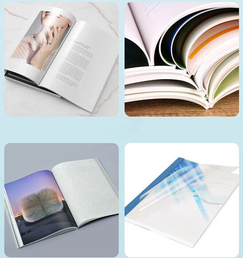 Glue Binding Machine Desktop Hot Melt Adhesive Tender Book Binding Machine