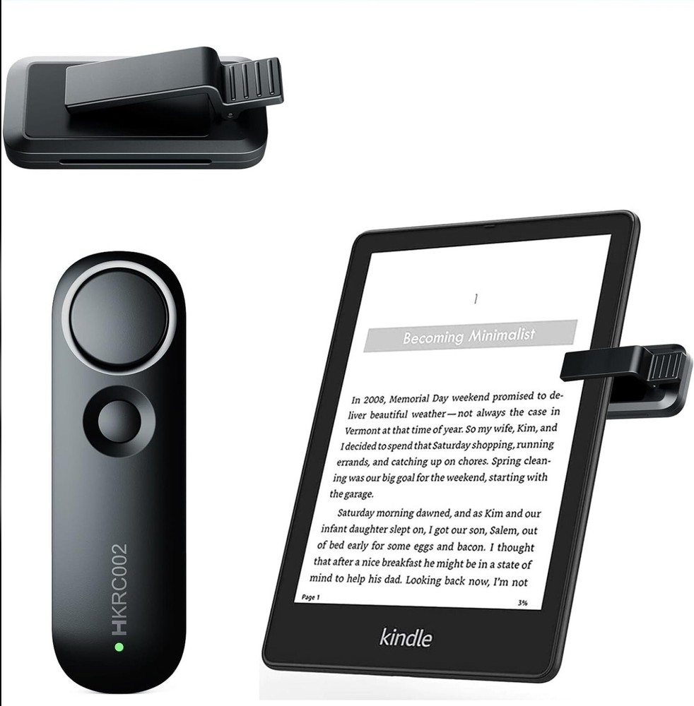 Remote Control Page Turner Compatible with Kindle Reading Kobo eReaders Wireless