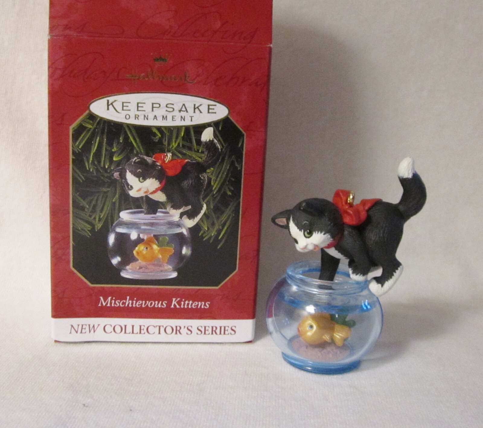Hallmark Christmas Ornament MISCHIEVOUS KITTENS Various With Box - You Choose
