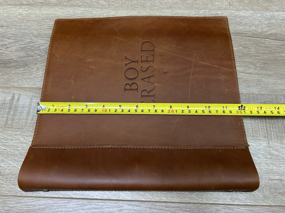 SIGNED AUTOGRAPHED Boy Erased Leather Bound Movie Script Screenplay