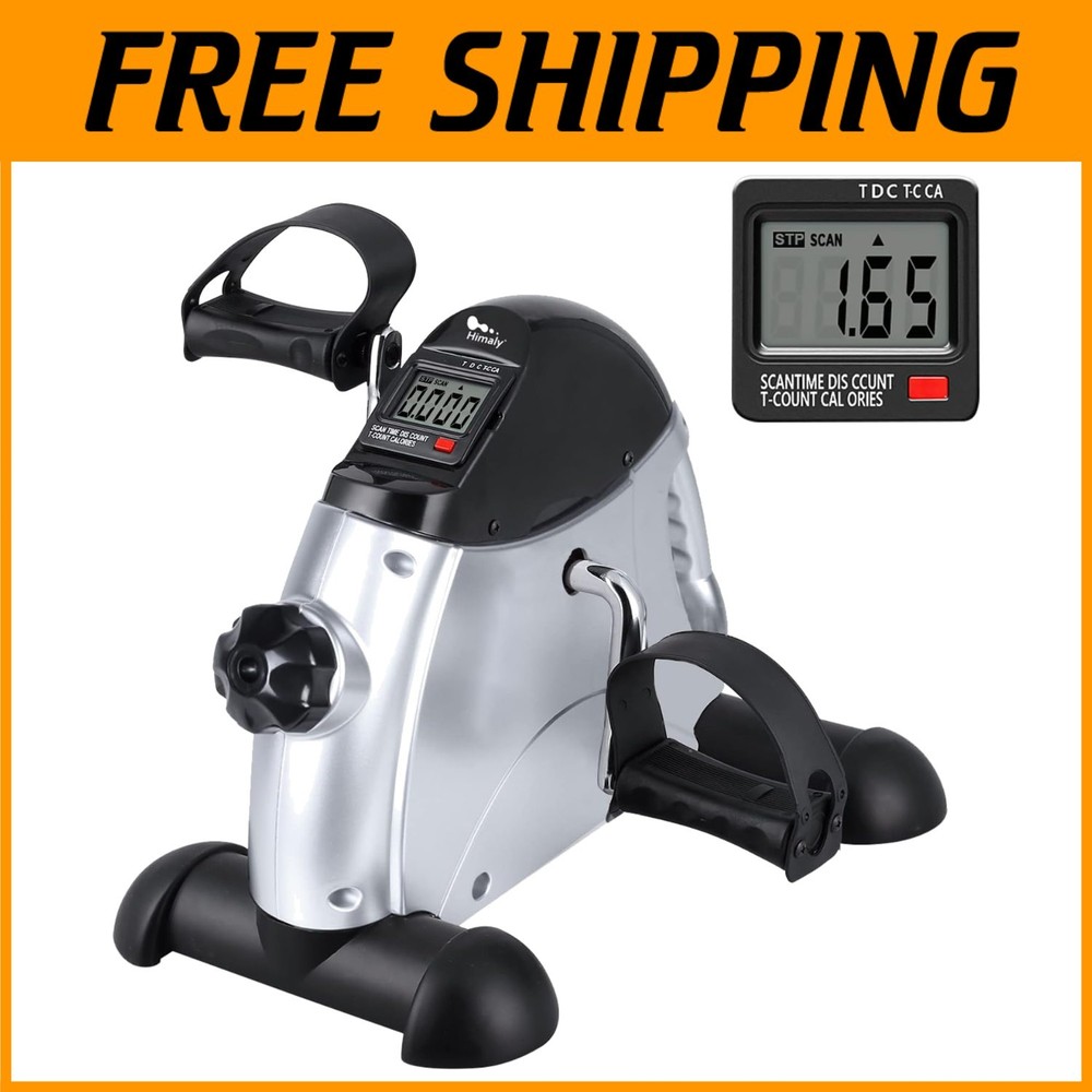 Adjustable Resistance Mini Pedal Exerciser for All Ages