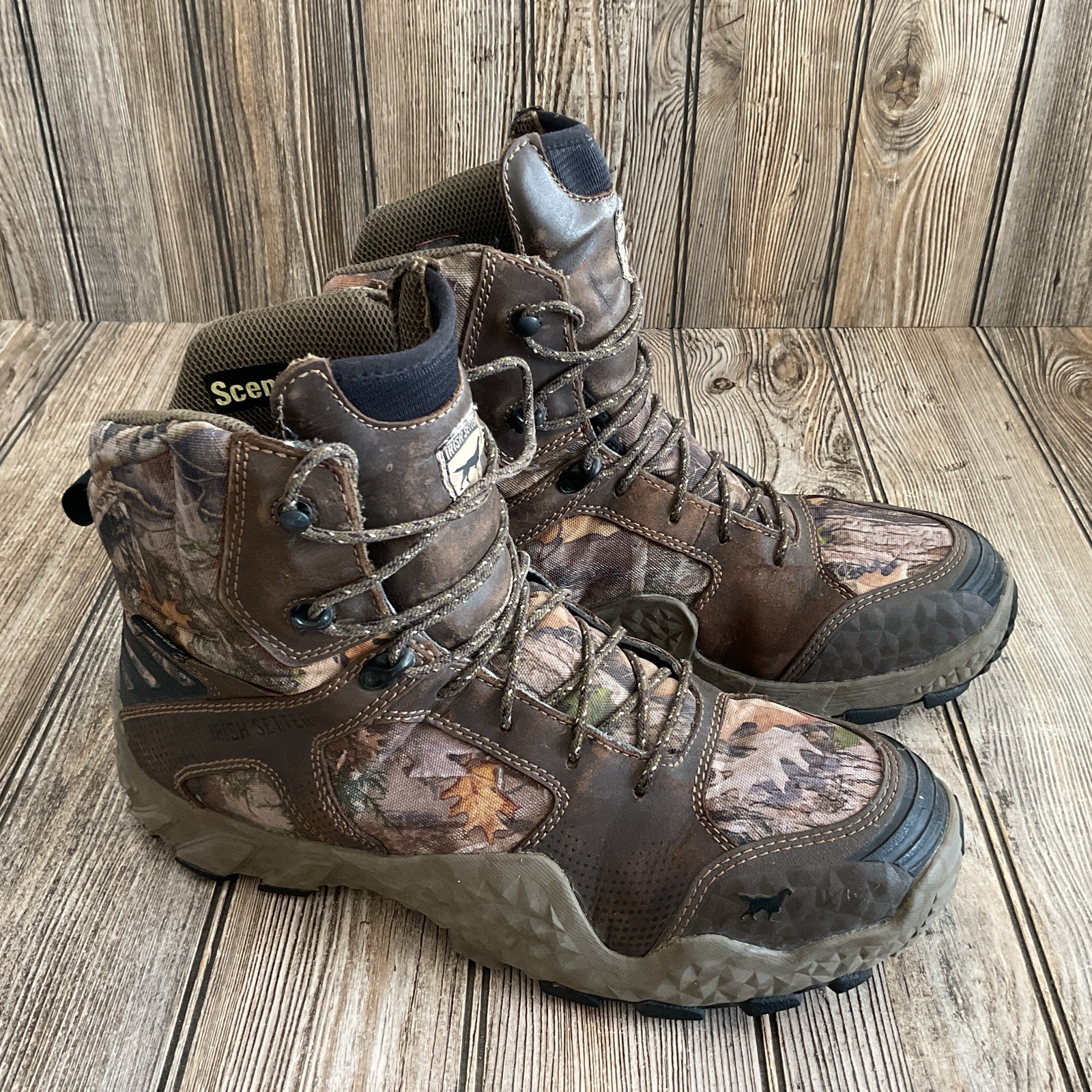 Irish Setter 1888 Vaprtrek Hunting Boots Mens Size 12 Waterproof 400g Insulated