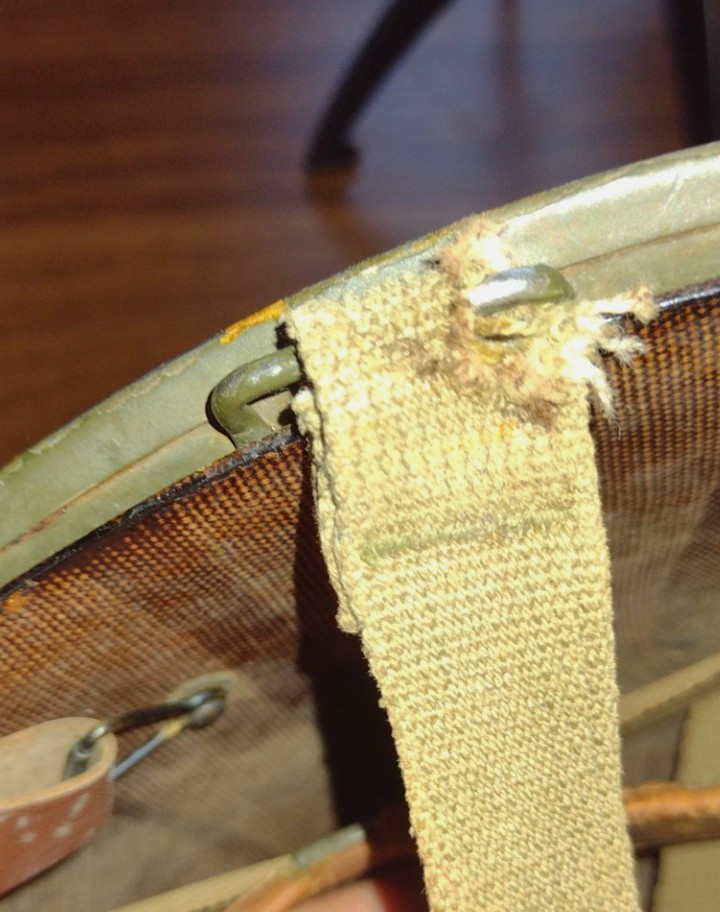 WW2 HELMET 69TH FIXED BALE !! Read Description!!