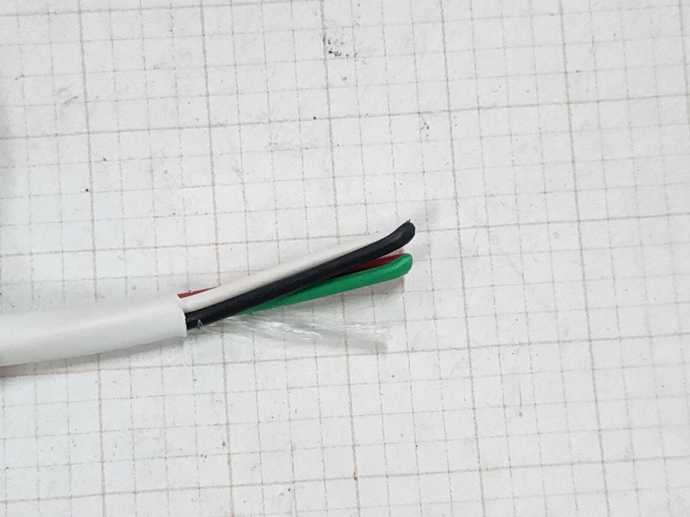 Advanced Digital 911804 18/4C Stranded Plenum Security/Alarm Cable CMP /100ft