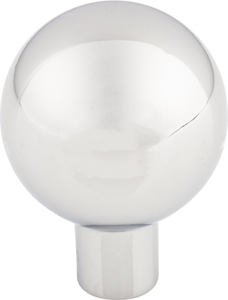 Top Knobs TK762PC Brookline Knob 1 1/8" Polished Chrome