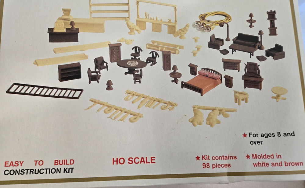 Model Power 602 HO Scale Interior and Lighting Kit