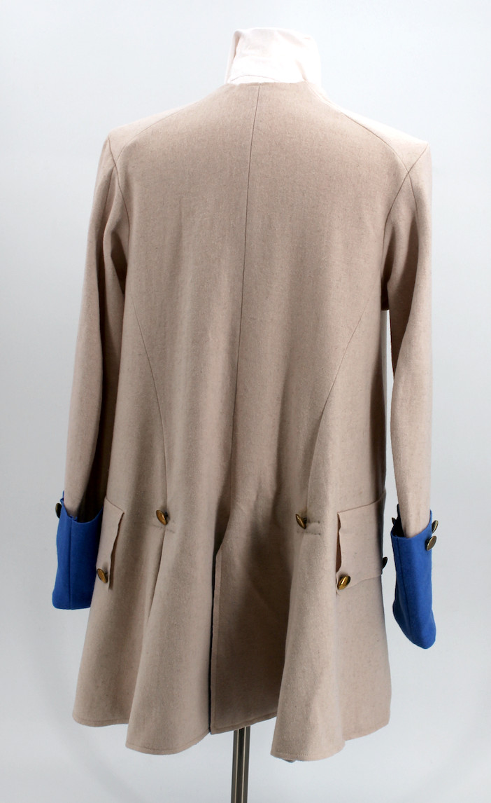 French Justaucorps Coat - French & Indian War - Size 46