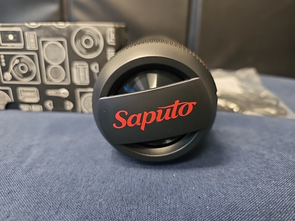 Leed's × Saputo Bluetooth Speaker Black New With Box