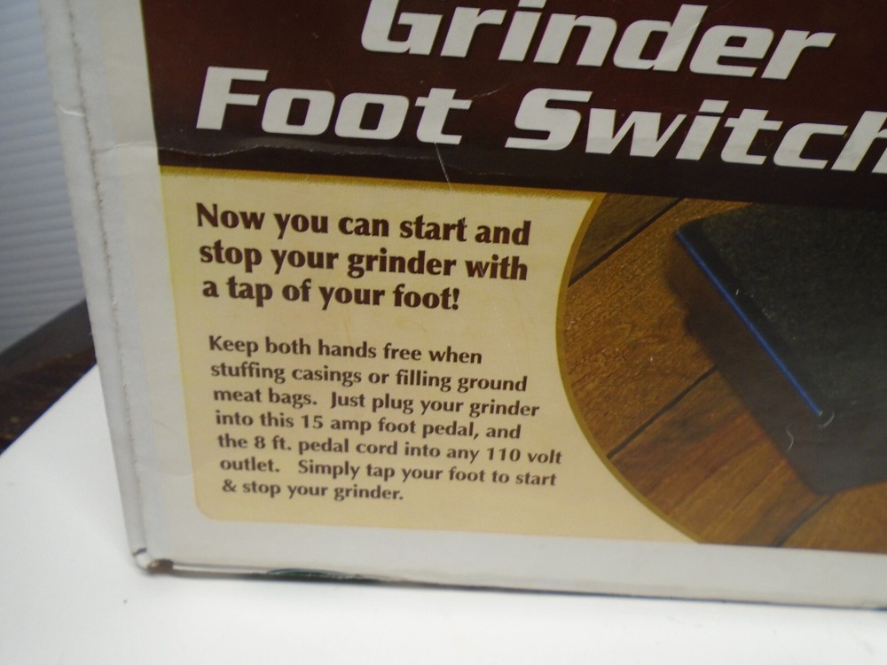 LEM Grinder Foot Switch NEW Sealed