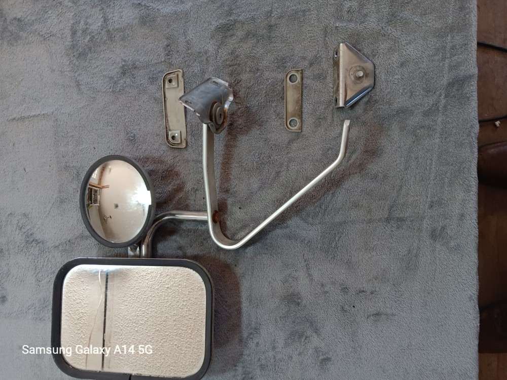 Sure Plus Towing Blind Spot Chrome Mirror With Bracket