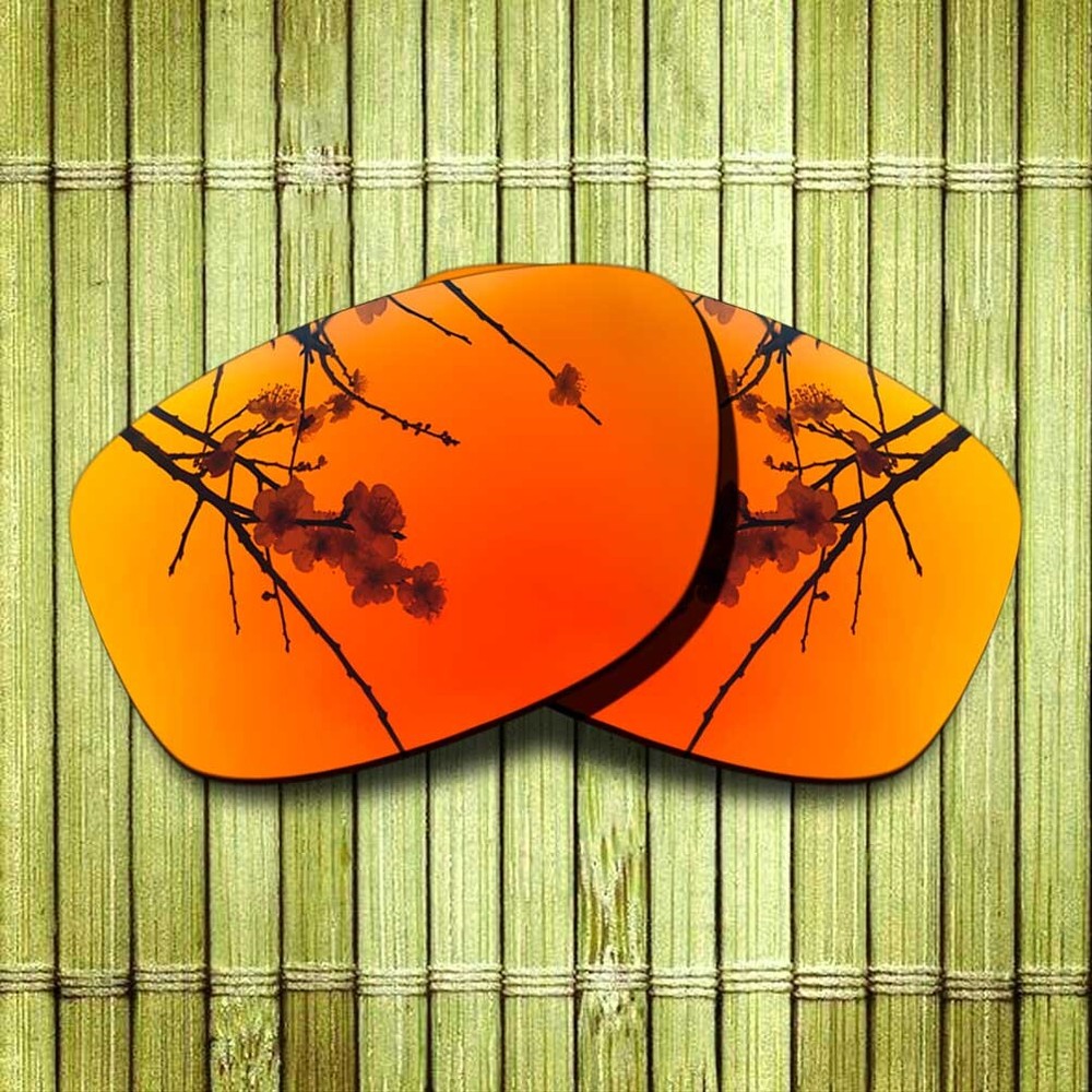 US Orange Red Replacement Lenses for-Oakley Apparition Polarized