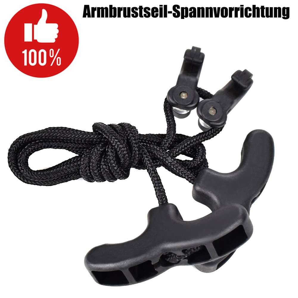 Crossbow Rope String Cocking Device Cocker Ropes for Archery Hunting Handle NEW