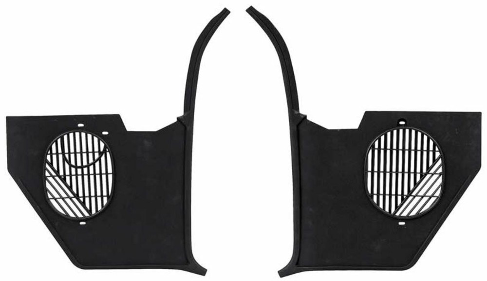 OER  Kick Panel Set 1965-1966 Chevy Impala Bel Air Caprice Biscayne Without A/C