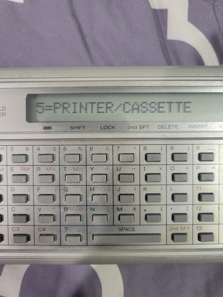 Panasonic HHC RL-H1400 Handheld Computer With Modules Printer Tested Working