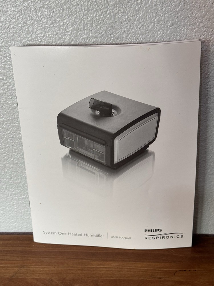Philips  Respironics System 1 Heated Humidifier User Manual