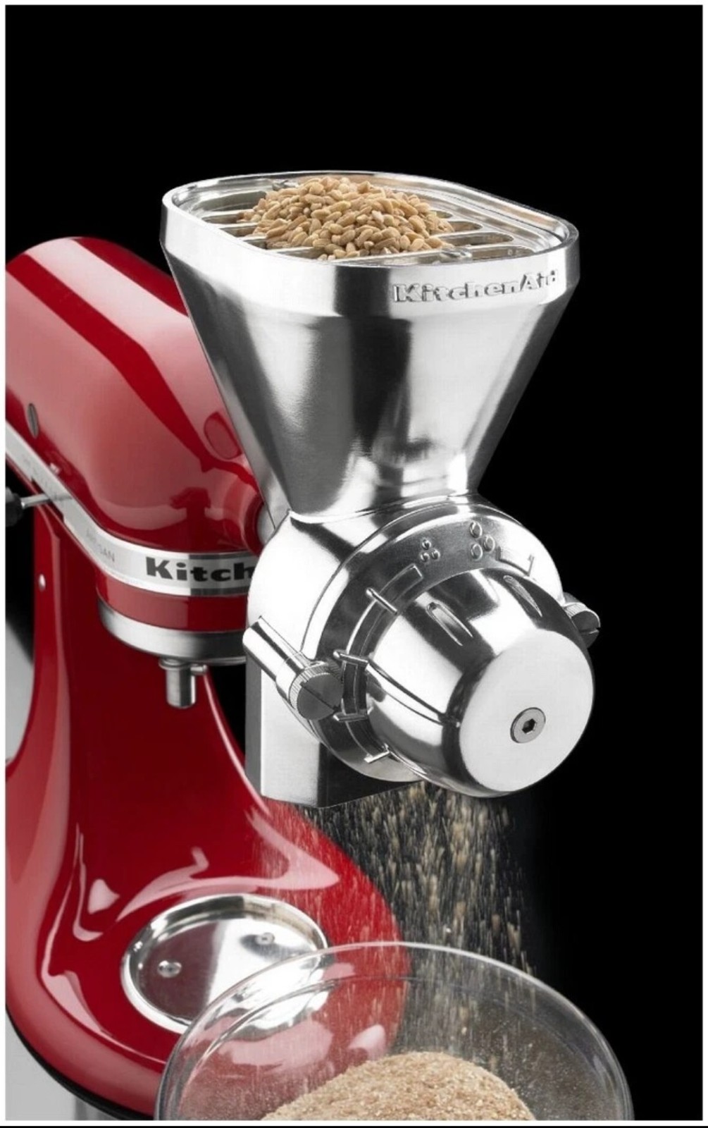 KitchenAid Grain Mill Stand Mixer Attachment Model KGM NIB
