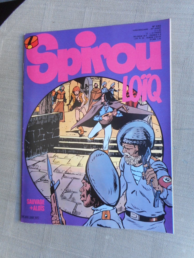 Spirou Weekly No. 2352 1983 TBE With Supplement