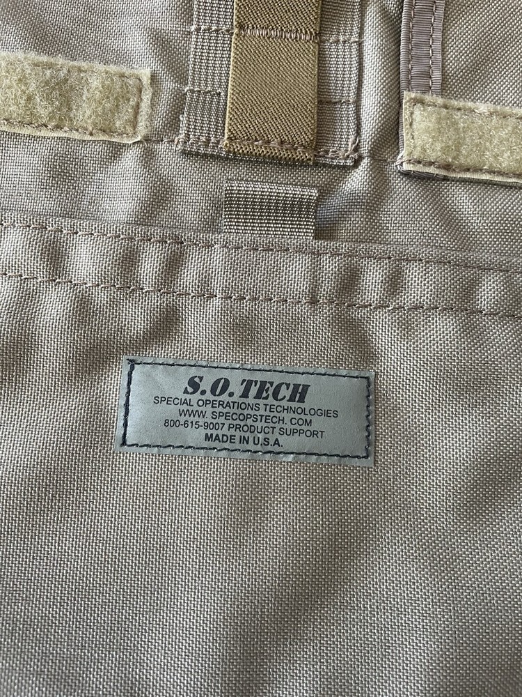 S.O. TECH Tool/Gear Roll, Coyote Tan