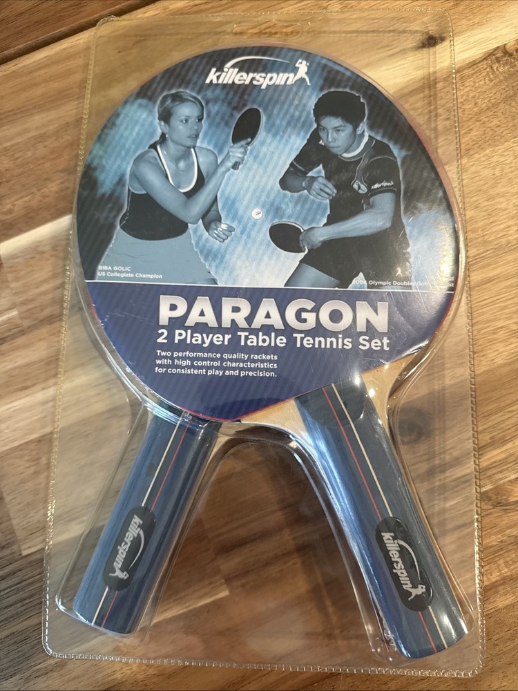 Killerspin Paragon Competition 2 Premium Table Tennis Paddle Set
