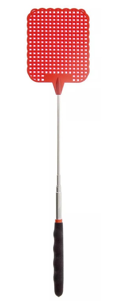 Telescopic Telescoping Fly Swatter Bug Mosquito 28" Extendable Insect Killer