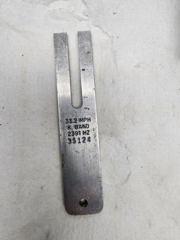 MPH INDUSTRIES PYTHON LAW ENFORCEMENT RADAR SYSTEM W/ TUNING FORK