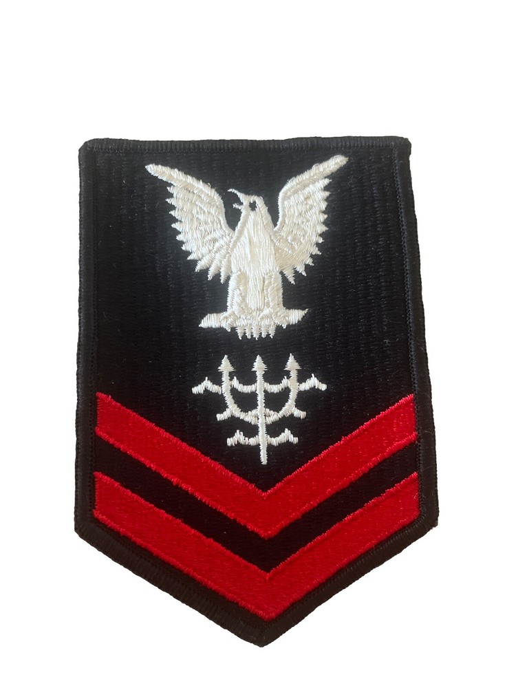Navy 2nd Class Ocean Systems Tech Rate  Patch