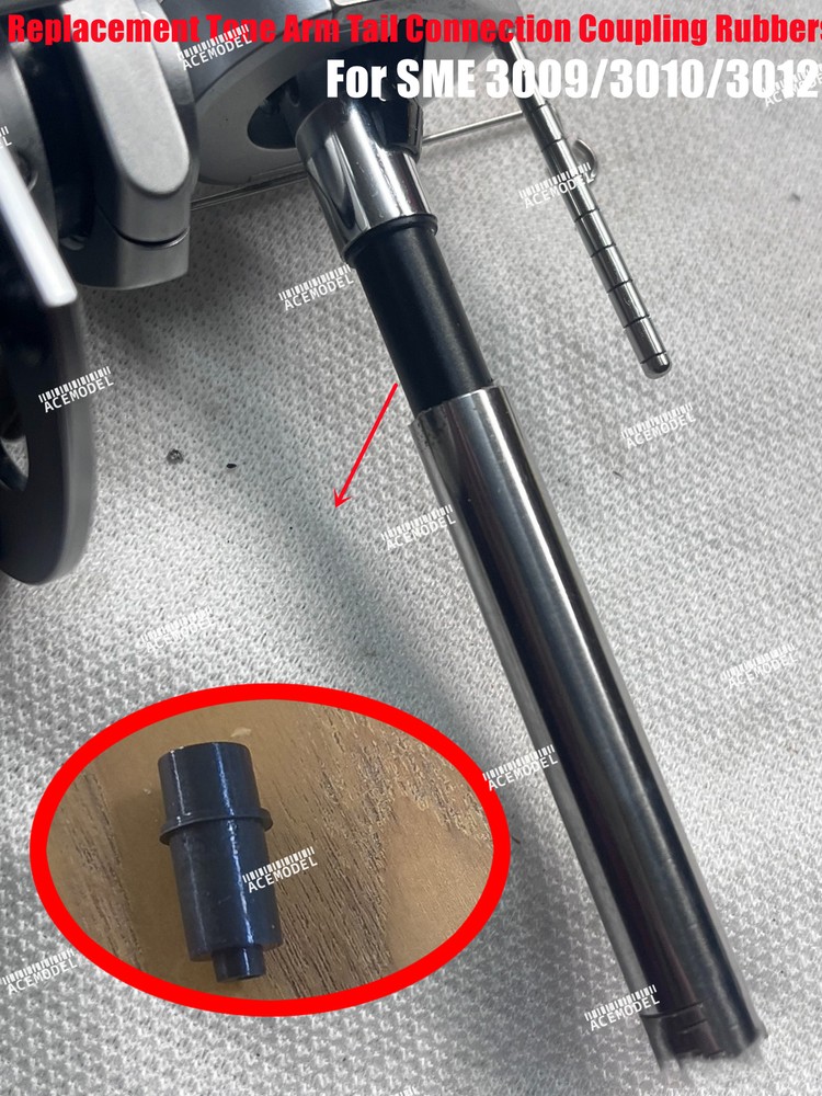 Replacement Tone Arm Tail Connection Coupling Rubber for SME 3009/3010/3012