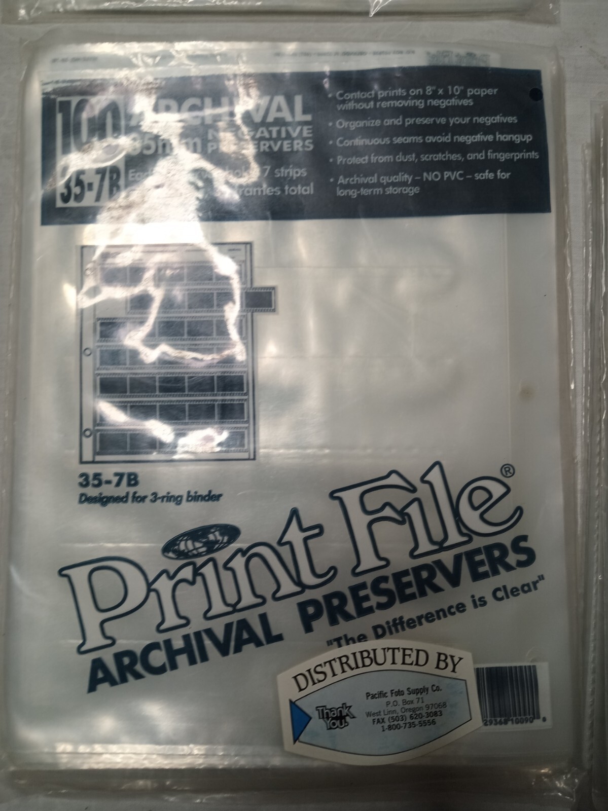 LOT OF 9 PRINT FILES FOR NEGATIVES