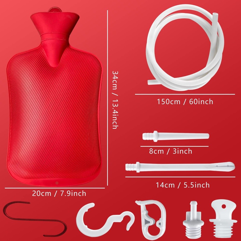 Enema Kit with Hose and Tips