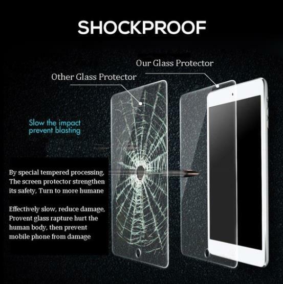 [1-Pack]Tempered GLASS Screen Protector for Apple iPad 7th Generation 10.2 inch