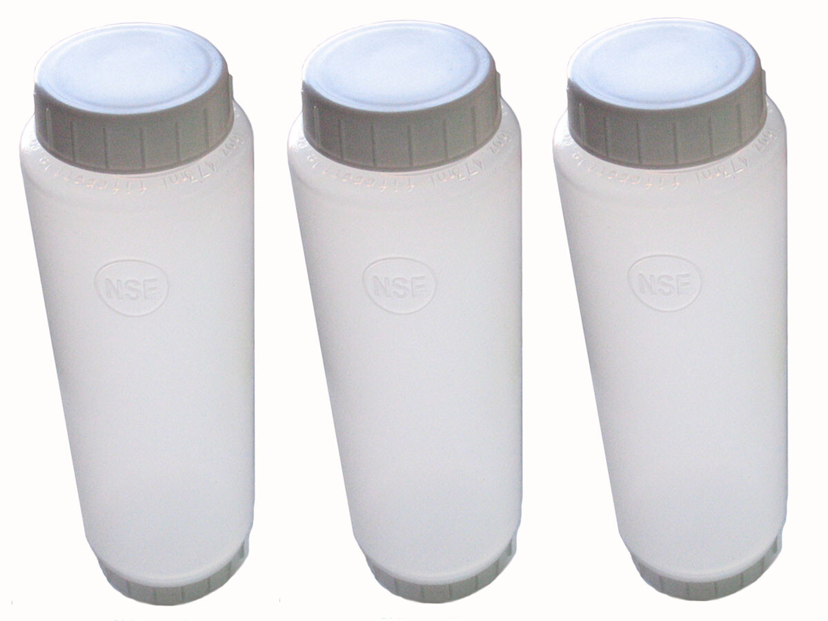 New 6 pack Fill End Caps for FIFO Squeeze Bottles (Made in USA)