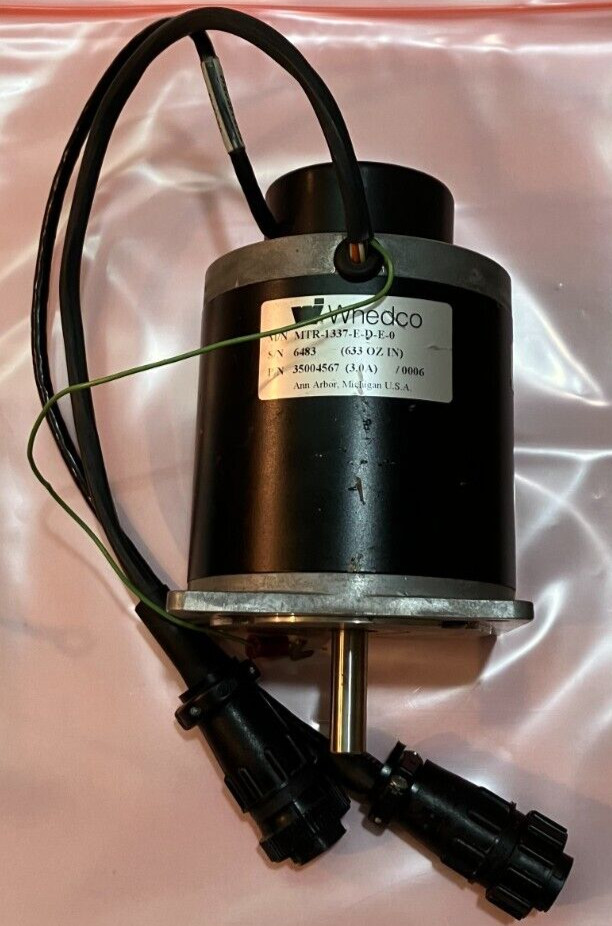 Whedco MTR-1337-E-D-E-0 Stepper Motor 35004567 With Encoder