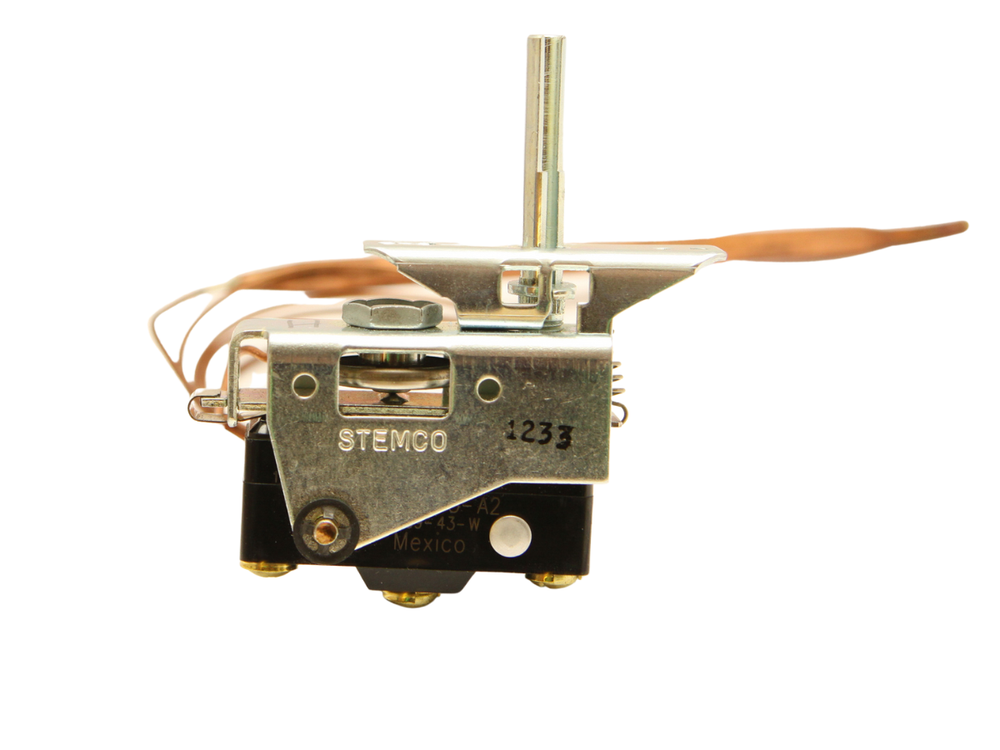 358W-136 Bulb & Capillary Thermostat | Adjustable Temperature | Single Stage