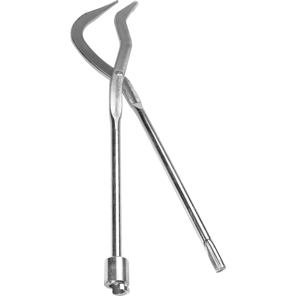 Performance Tool Chrome Plated Brake Spring Pliers with Notched and Socket End