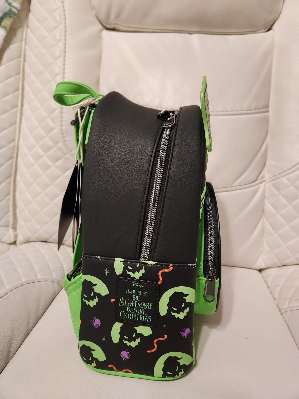 Nightmare Before Christmas Oogie Boogie Metallic Mini Backpack & Wallet Set