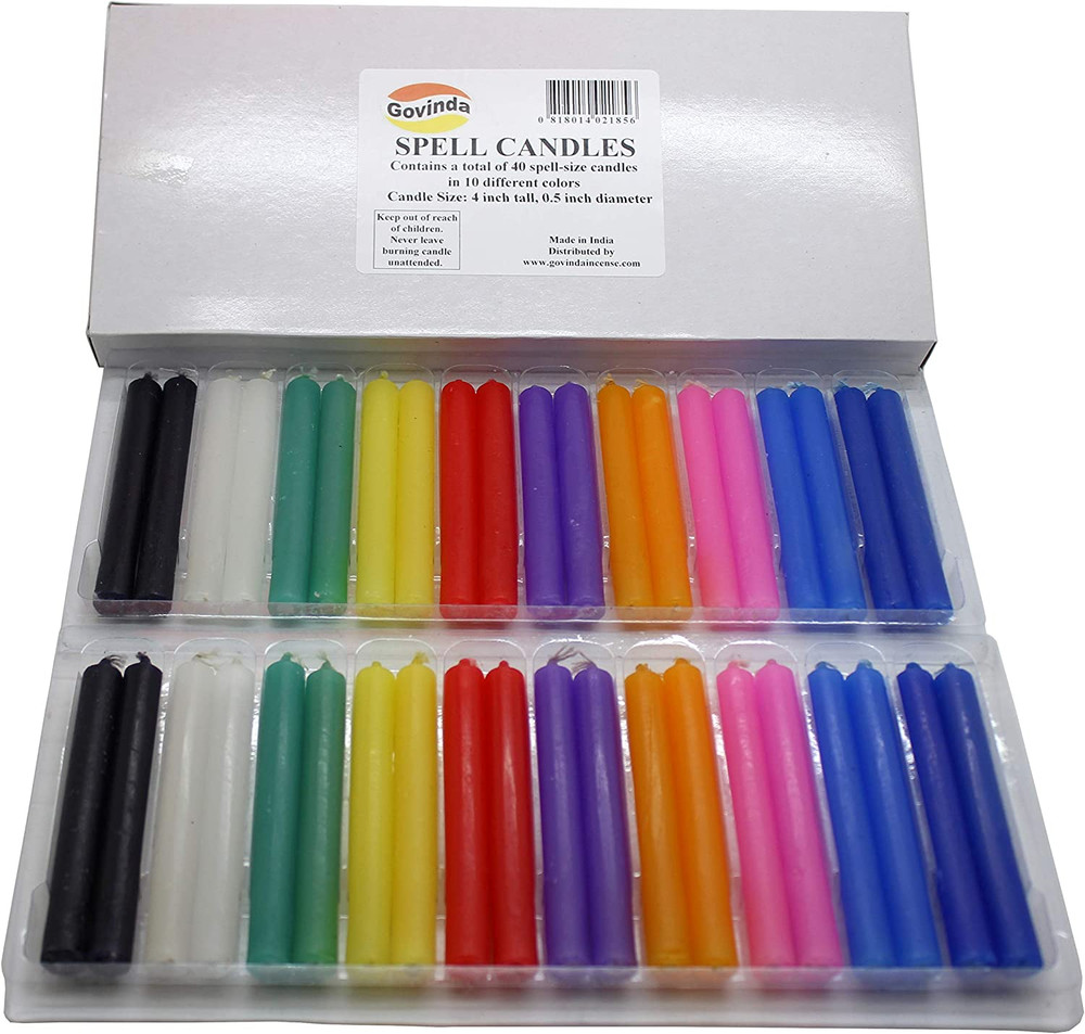 Spell Candles (40 Pack) - 4" X 1/2"
