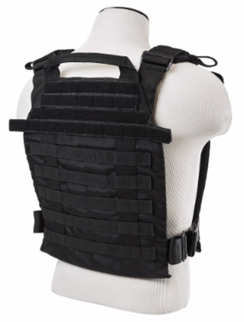 Level IIIA 3A Body Armor FLAT | PLATE CARRIER | Bullet Proof Vest BLACK