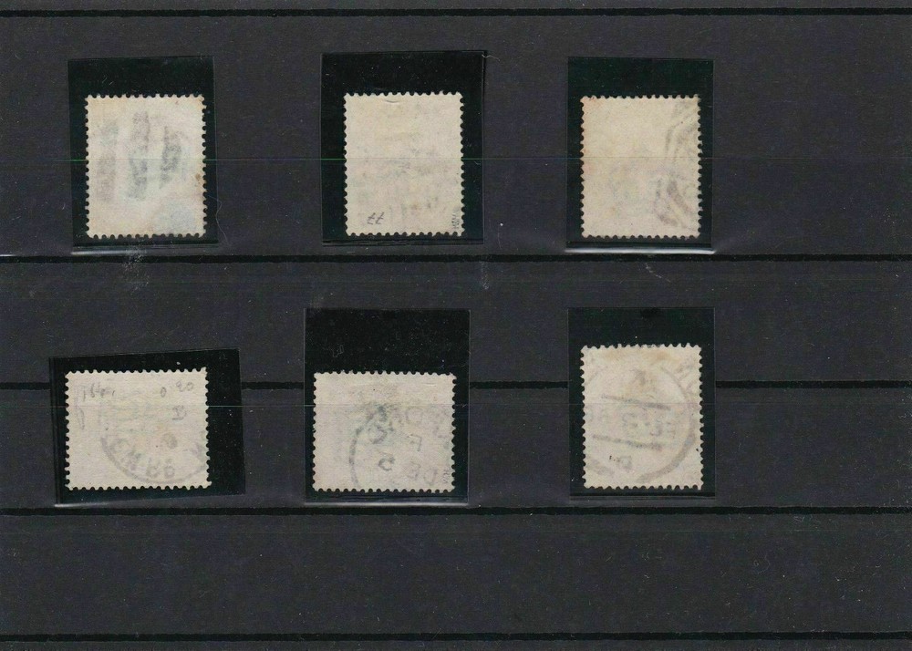 1883 SURFACE PRINTED ISSUES, VALUES TO ONE SHILLING REF 440