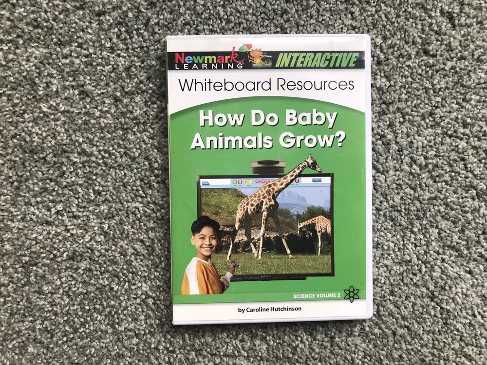 Newmark Interactive Whiteboard Resources Science Vol. 2 5 CD-ROM Set VG Cond