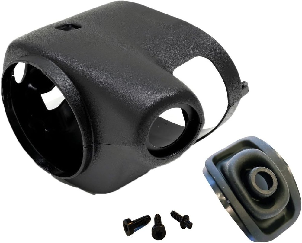 New Upper & Lower Steering Column Cover Shroud for Tilt Steering + Shift Boot
