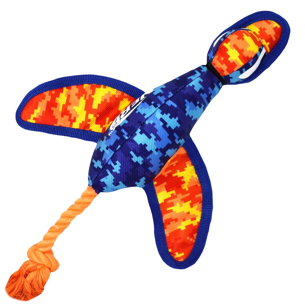 Nylon Digital Camo Crinkle Wing Duck Toy