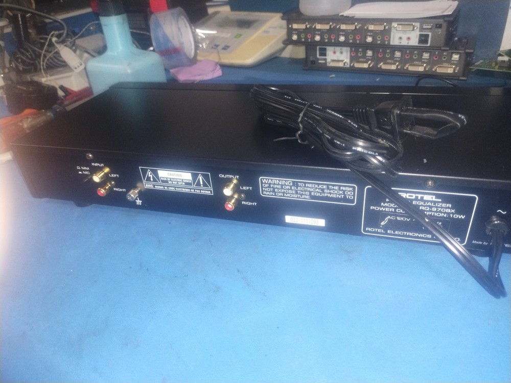 ROTEL RQ970BX PHONO EQUALIZER.