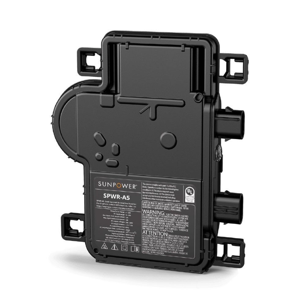 SUNPOWER | SPWR-A5 Microinverter | Mounting Bracket Included