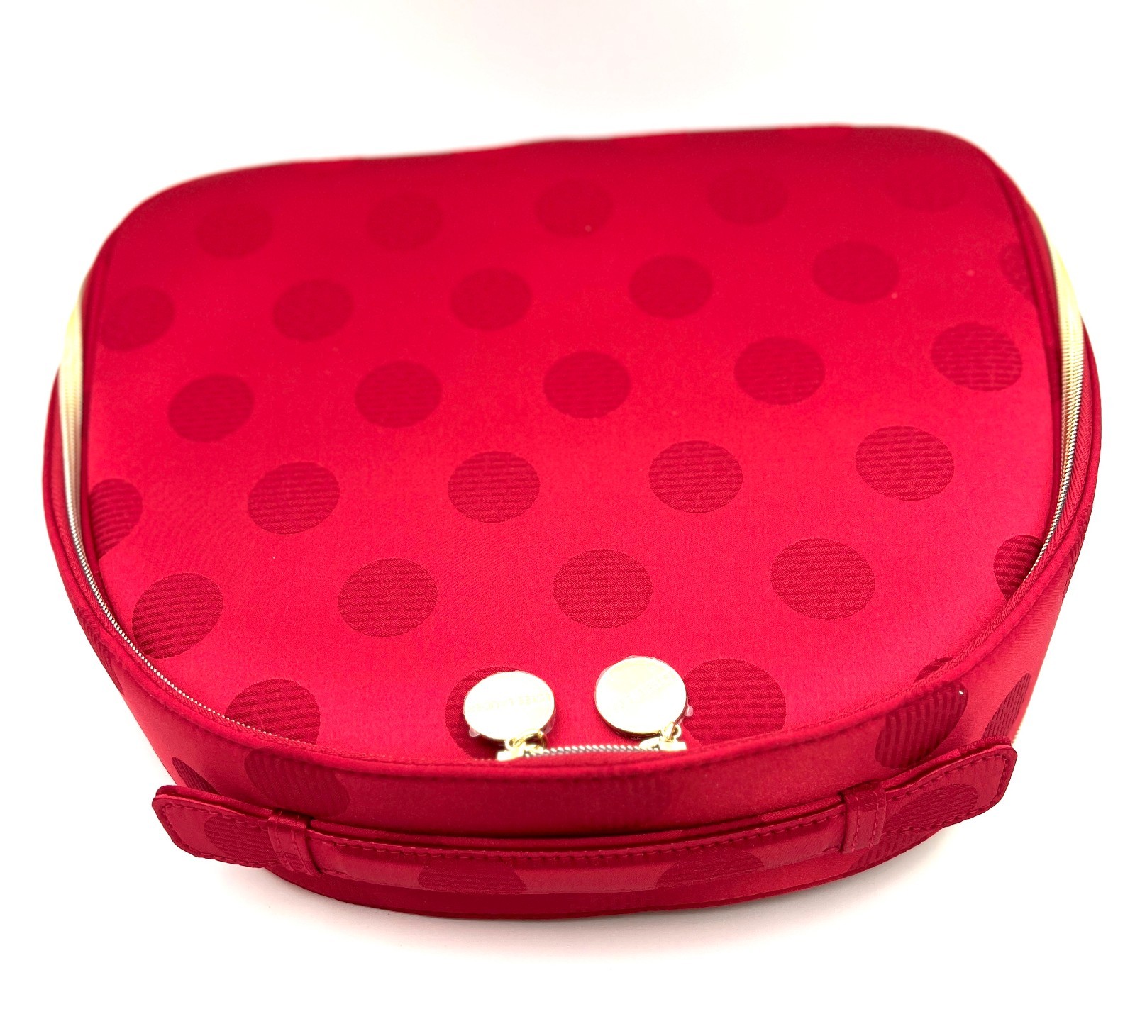 New! Estee Lauder Makeup Train Case Bag Double Zipper with Handle