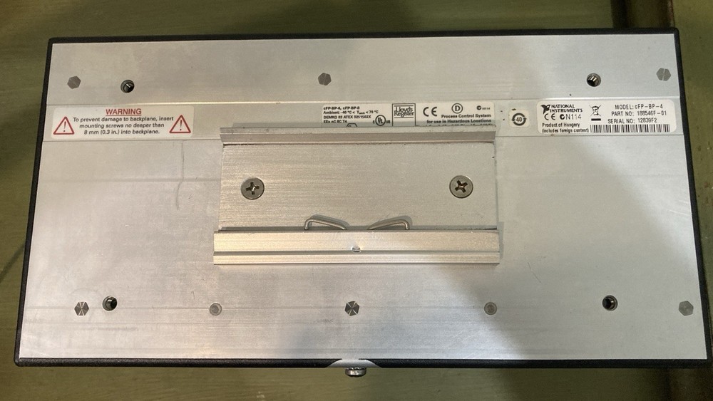 National Instruments cFP-BP-4 Compact FieldPoint 8-Slot Data Acquisition System